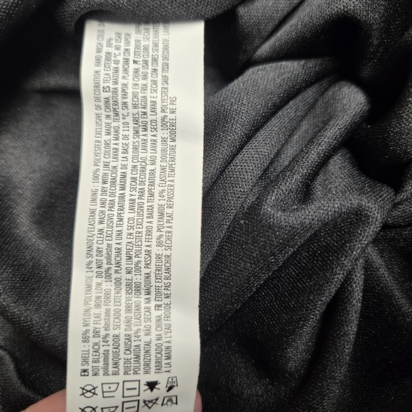 Forever 21 Black Strapless Lace Mini Medium - Picture 5 of 6